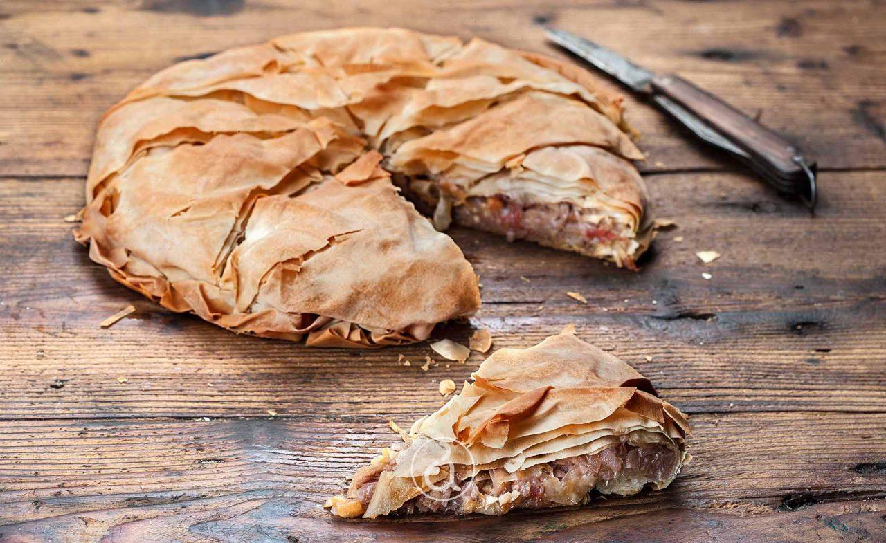 νηστίσιμη κρεμμυδόπιτα