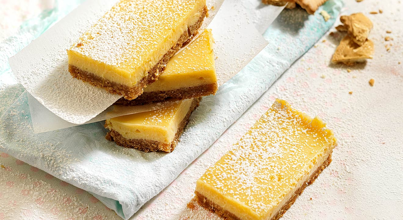 μπαρεσ λεμονιου - lemon bars