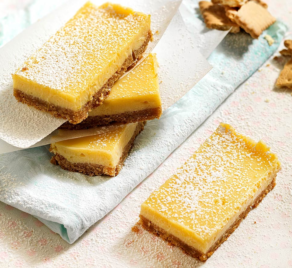 μπαρεσ λεμονιου - lemon bars