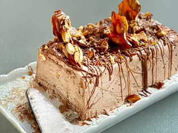 Semifreddo με χαλβά