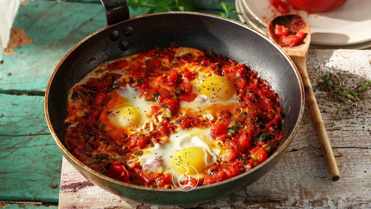 Shakshuka με λαχανικά της Αργυρώς