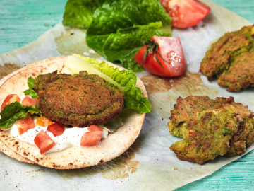 Σουβλάκια με φαλάφελ νηστίσιμα