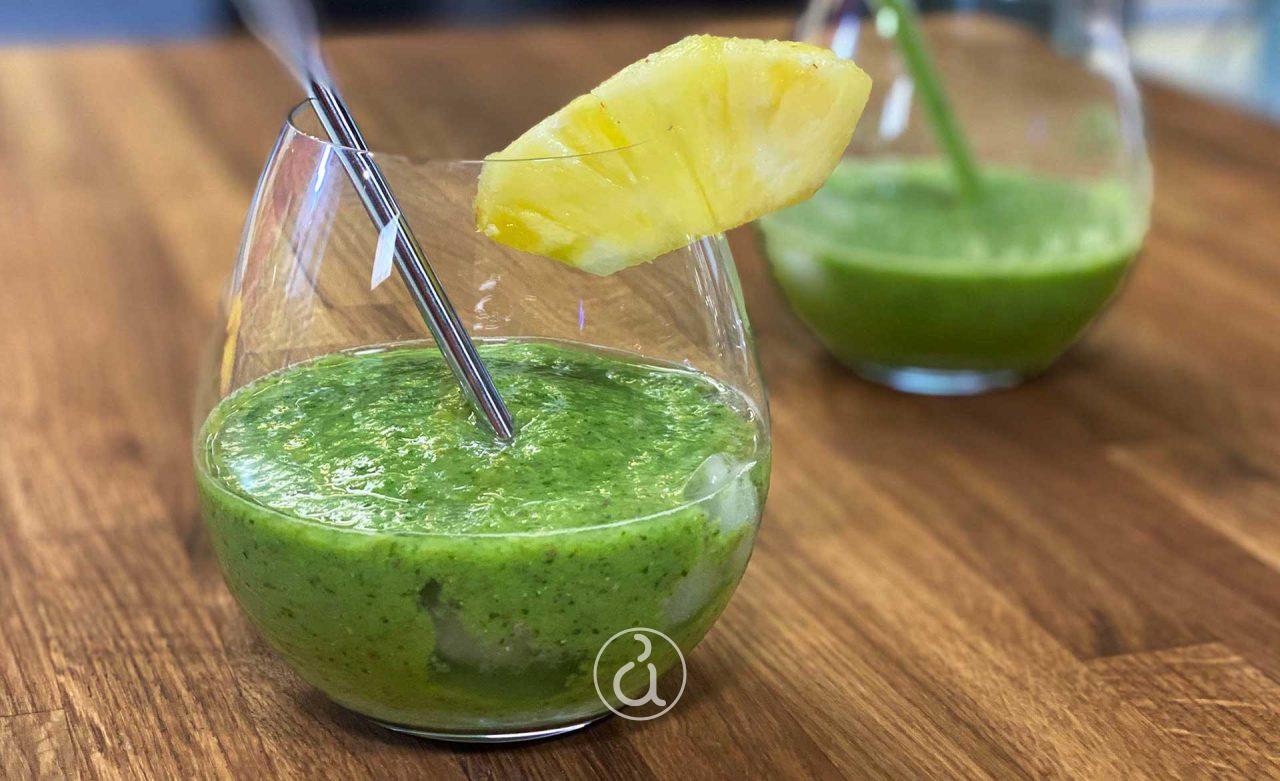 smoothie με σπανάκι