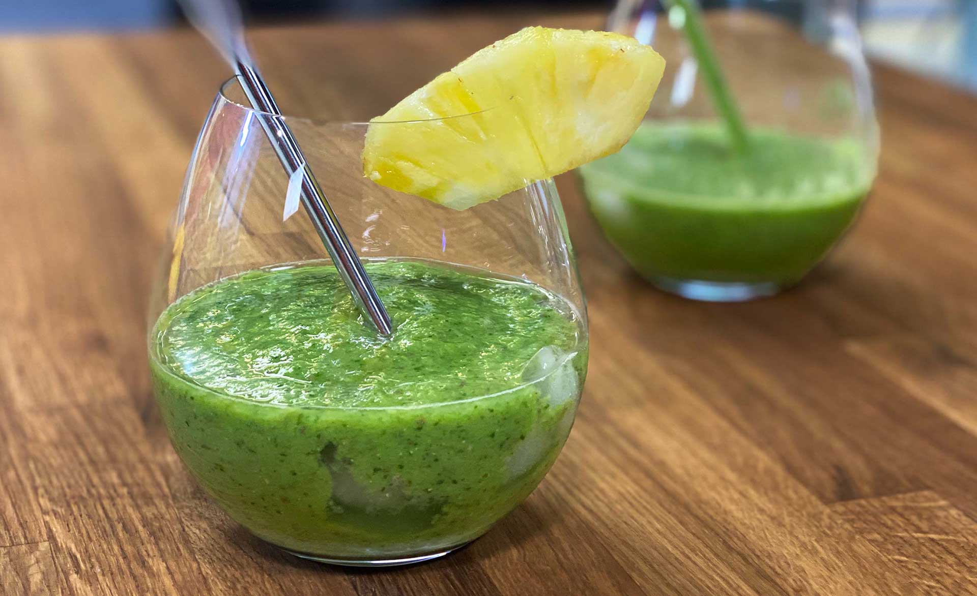 smoothie με σπανάκι