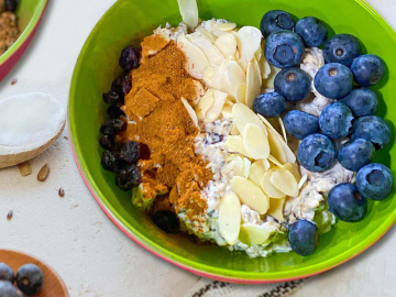 Πρωινό με βρώμη και ταχίνι