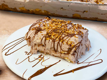 Γλυκό ψυγείου με μπισκότα