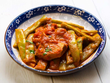 Μοσχάρι με φασολάκια