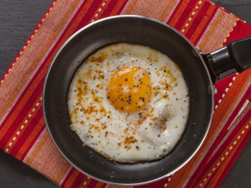 Αυγά τηγανιτά  οι θερμίδες τους