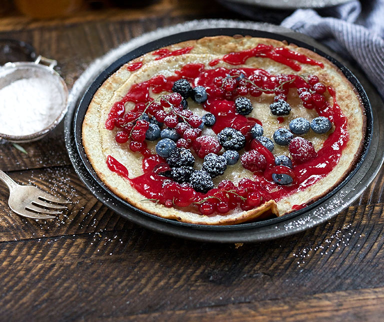 Pancake recipe "Dutch baby"- pancakes argiro- αφρατα πανκεικσ- ζυμη για πανκεικσ