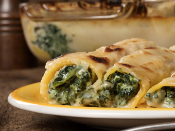 Κρέπες με σπανάκι