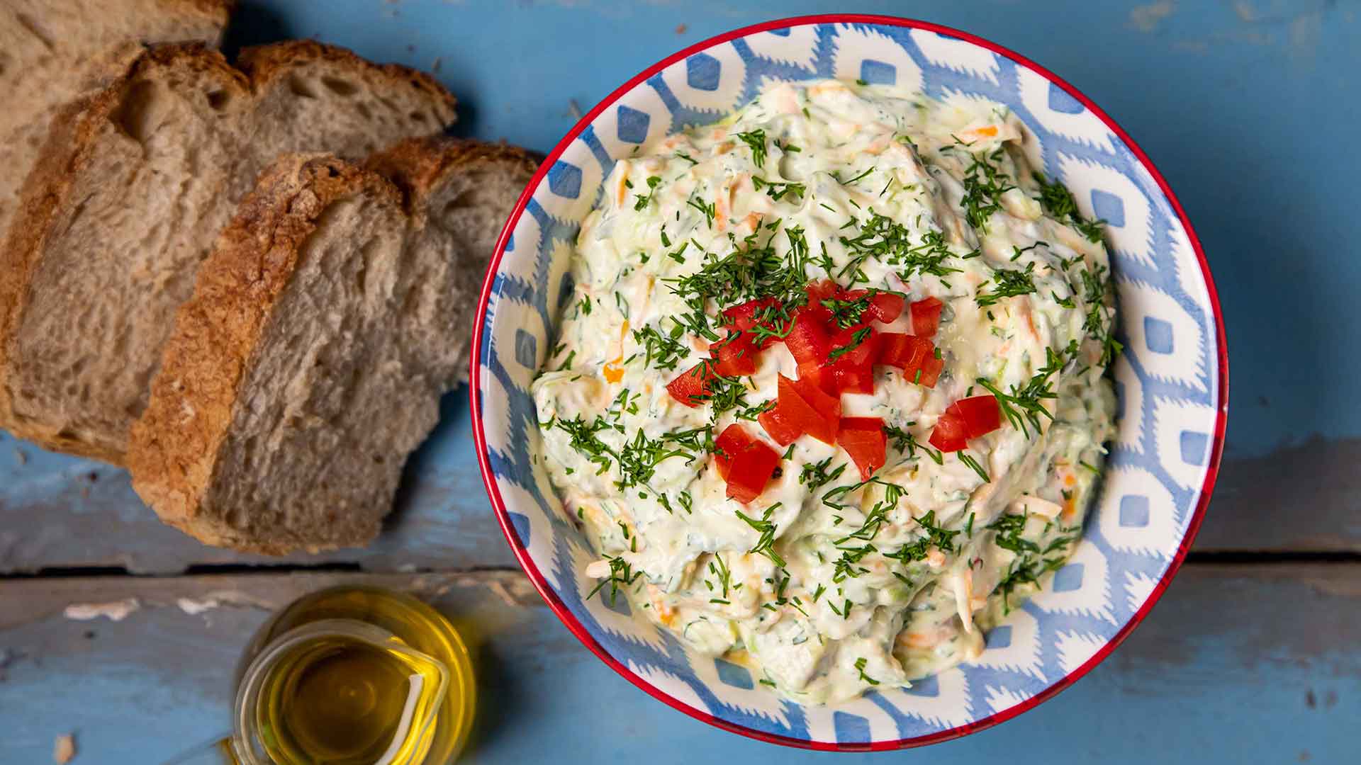 τζατζίκι - τζατζίκι αβοκάντο
