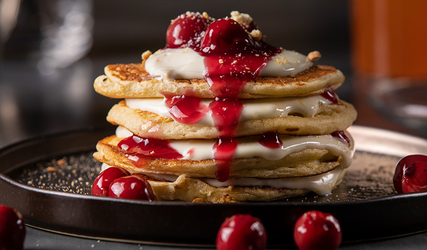 cheesecake pancakes - συνταγεσ για πανκεικσ - ζυμη για pancakes - υλικα για pancakes