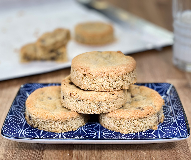 Soft cookies με σοκολάτα και ginger