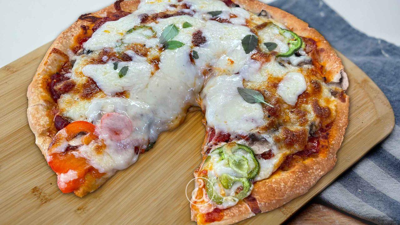 Αφράτη ζύμη για πίτσα – Pizza Chicago-featured_image