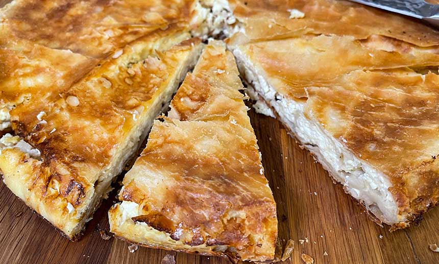 Γέμιση για τυρόπιτα και το μυστικό Γέμιση για τυρόπιτα και το μυστικό