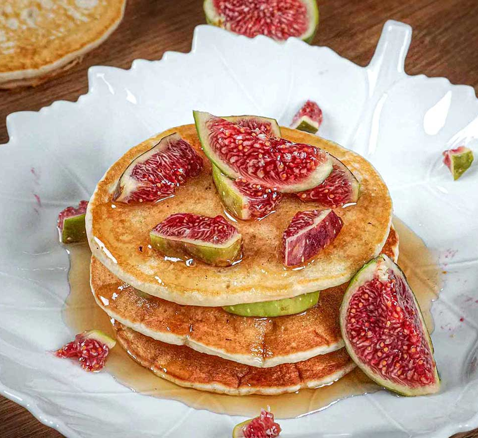 νηστισιμα πανκεικ - pancakes χωρισ γαλα - vegan pancakes