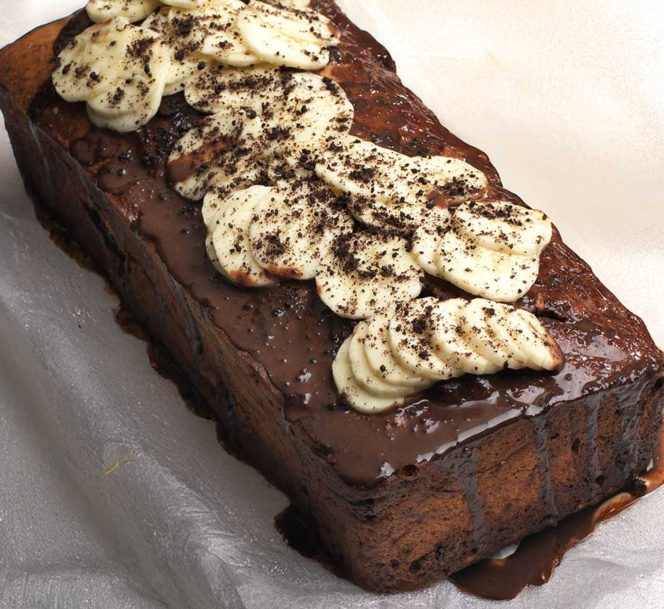 κεικ με μπανανα και βρωμη