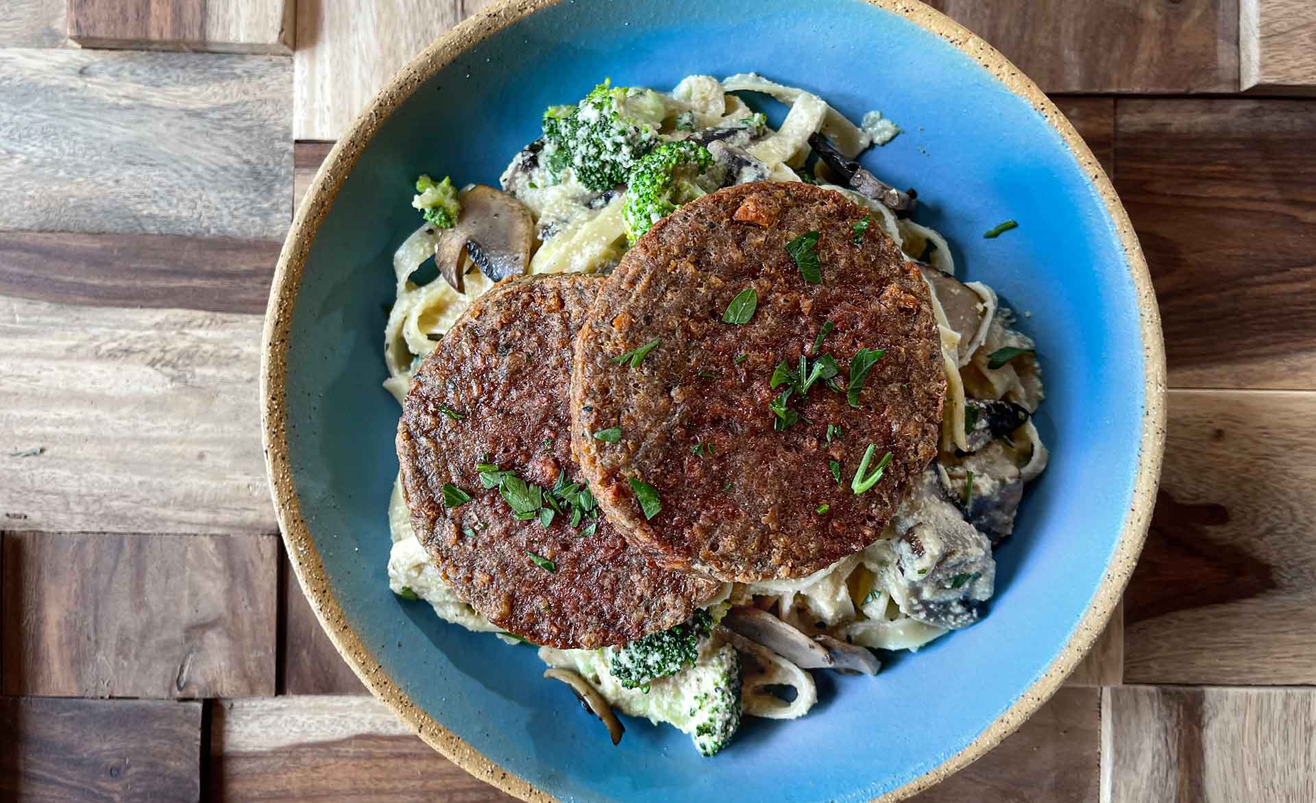 μακαροναδα vegan alfredo