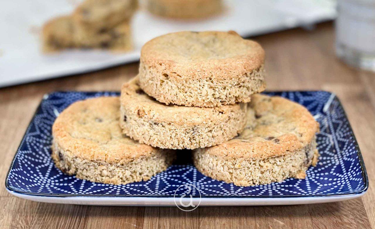 Soft cookies με σοκολάτα και ginger