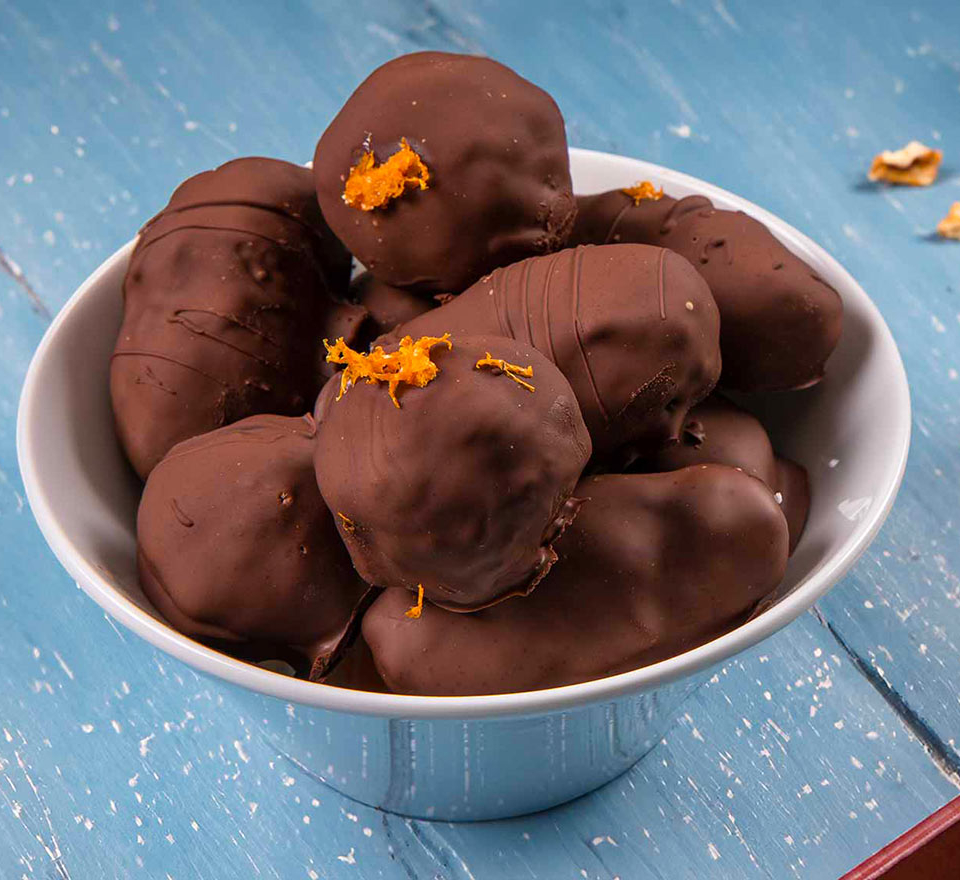 σοκολατακια με μανταρινι