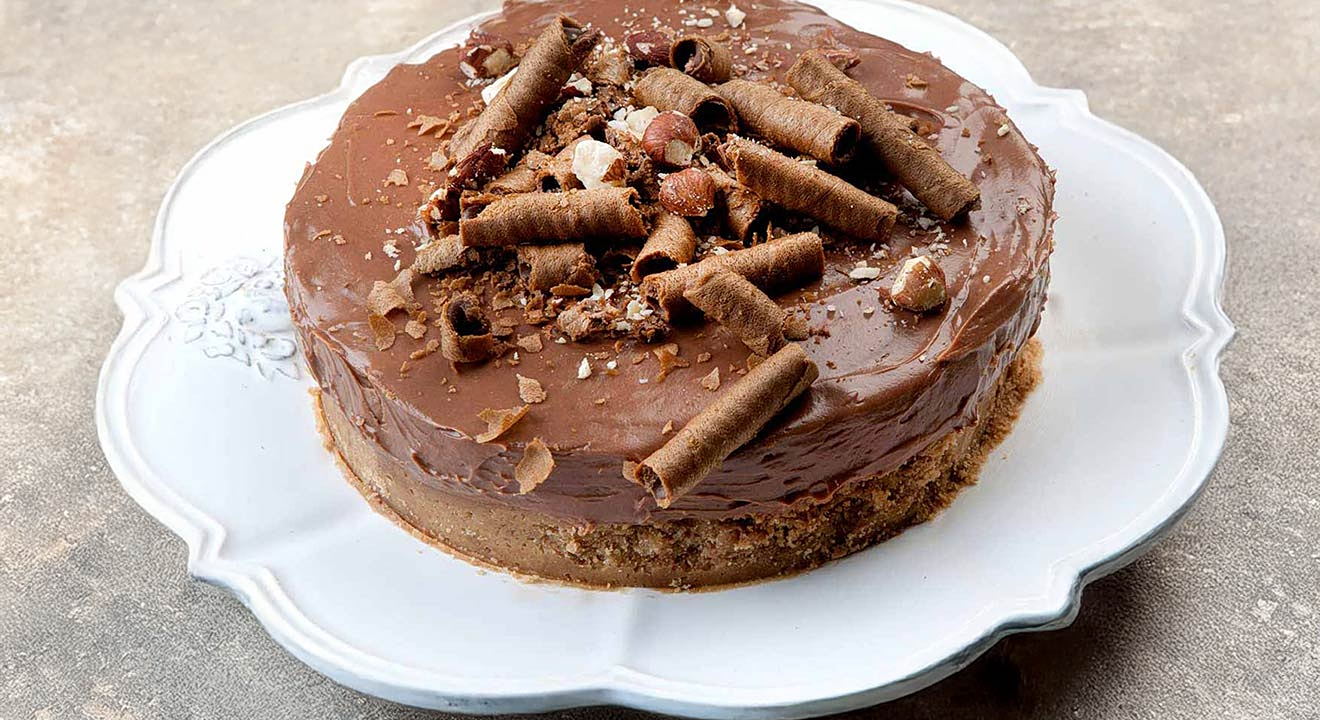 cheesecake nutella- τσιζκεικ νουτελα