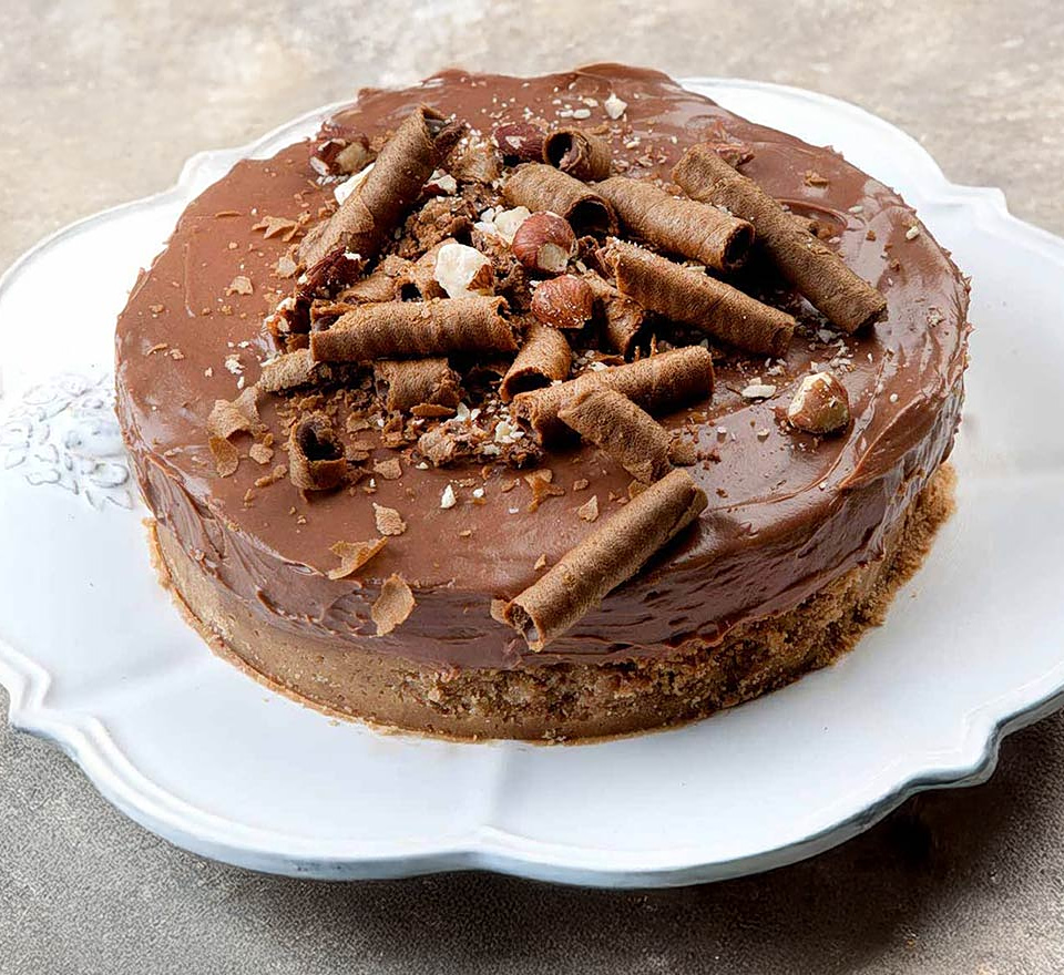 cheesecake nutella- τσιζκεικ νουτελα