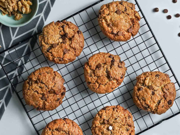 Μπισκότα χωρίς γλουτένη (Chocolate chip cookies)