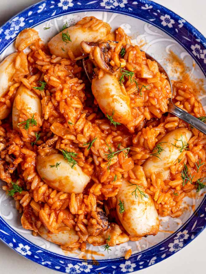 Καλαμαράκια κοκκινιστά