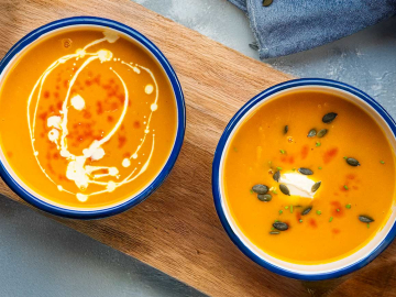 Καροτόσουπα βελουτέ