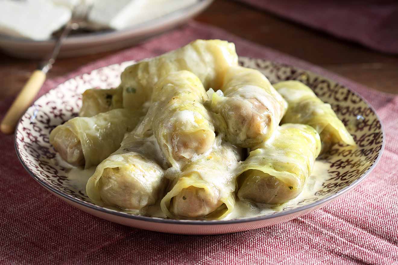 Λαχανοντολμάδες παραδοσιακοί