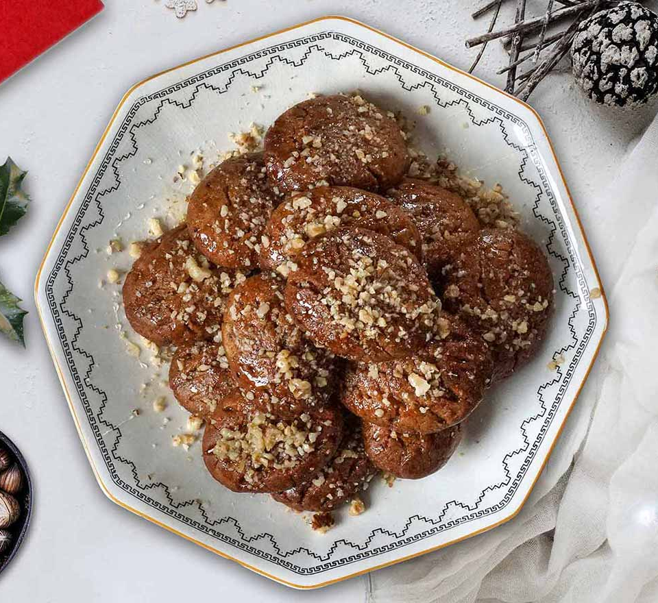 μελομακαρονα με σιμιγδαλι