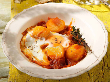 Πατάτες με αυγά