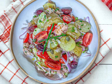 Πατατοσαλάτα με τόνο