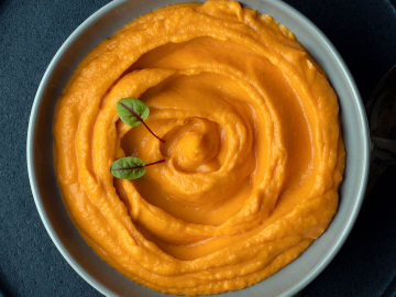 Πουρές γλυκοπατάτας