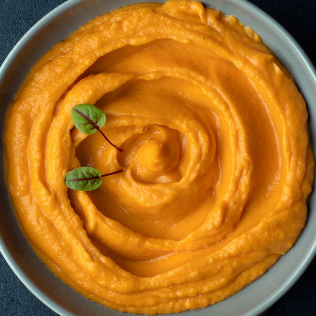 Πουρές γλυκοπατάτας