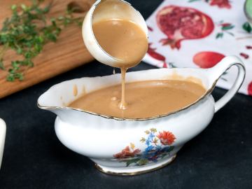 Σάλτσα Gravy: Η τέλεια σάλτσα για γαλοπούλα