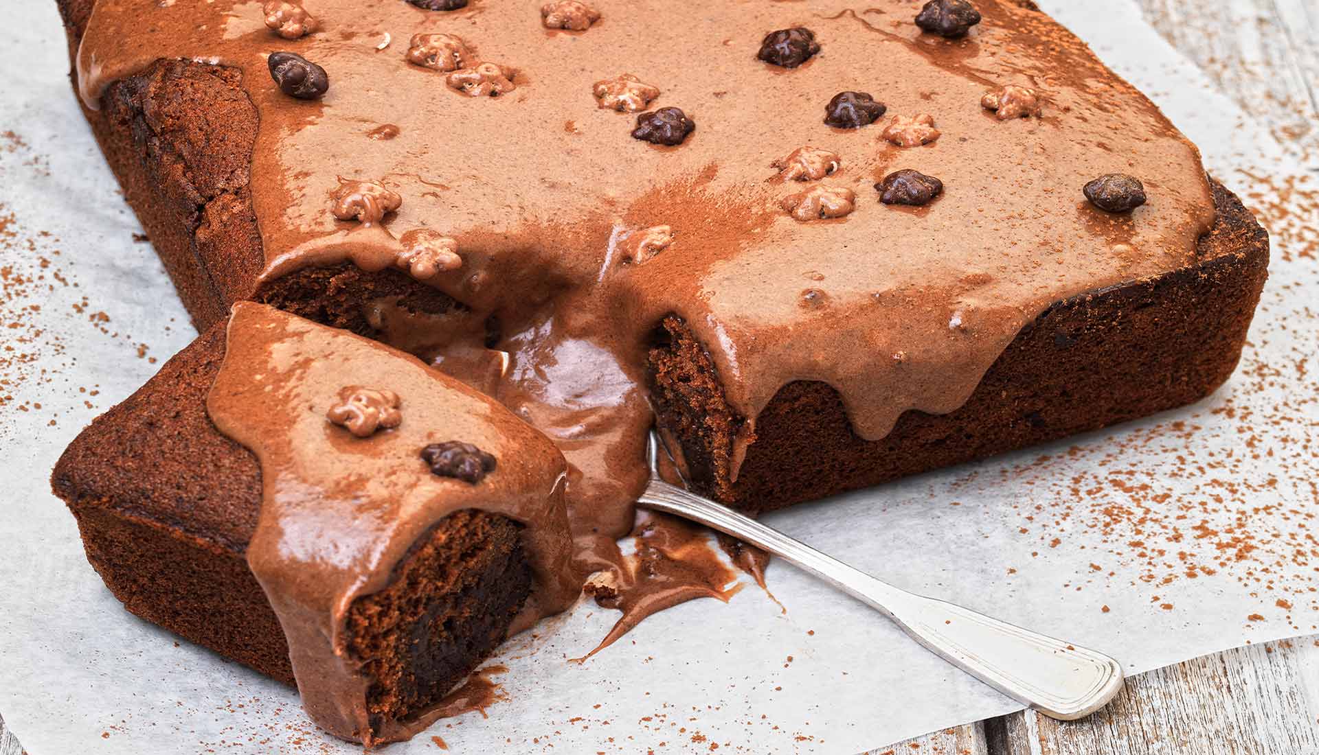 σοκολατόπιτα με πραλίνα