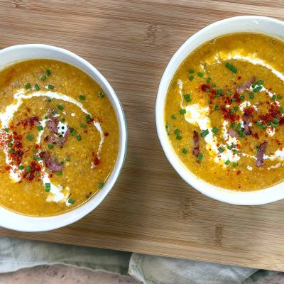 corn chowder - σουπα καλαμποκιου