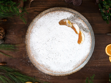 Βασιλόπιτα με πορτοκάλι