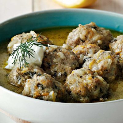 Γιουβαρλάκια αυγολέμονο της Αργυρώς