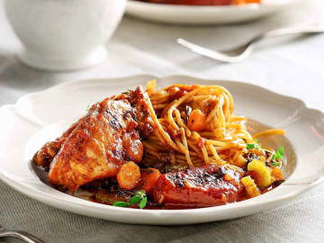 Κοτόπουλο κοκκινιστό