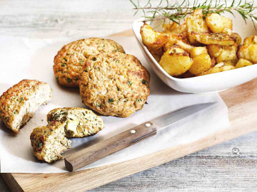 Μπιφτέκια κοτόπουλο