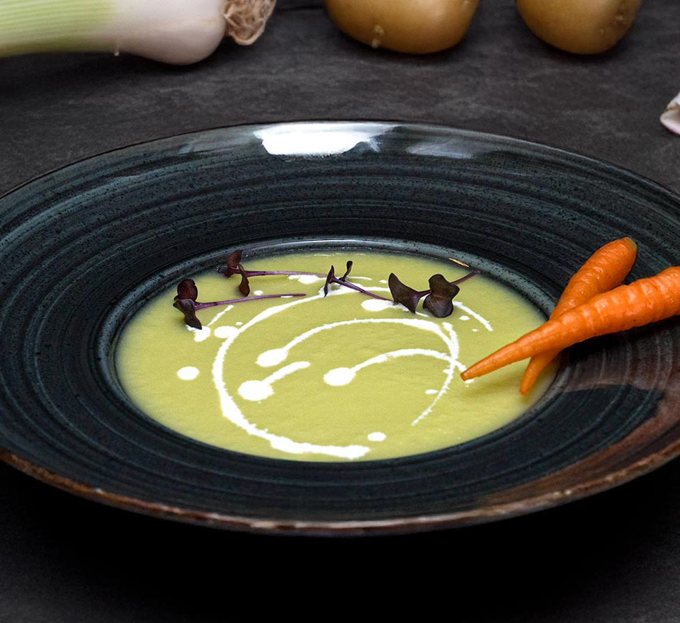 πρασοσουπα - πρασοσουπα βελουτε