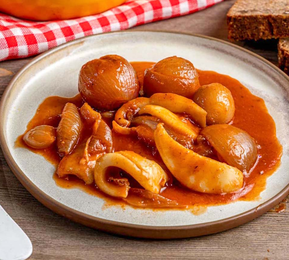 σουπιεσ κρασατεσ - σουπιέσ κοκκινιστέσ