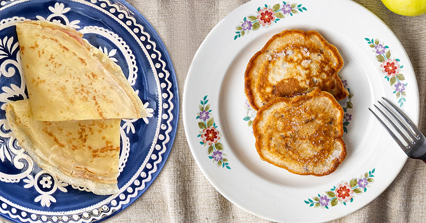 τηγανίτες - pancakes - συνταγές - συνταγές Αργυρώ