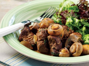 Μοσχάρι µε µανιτάρια