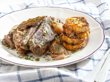 Μοσχάρι με μπύρα στη γάστρα