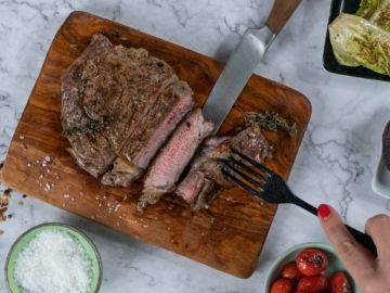 Μοσχαρίσια μπριζόλα σταβλίσια μαριναρισμένη