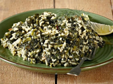 Σπανακόρυζο: Λίγες θερμίδες & υψηλή διατροφική αξία