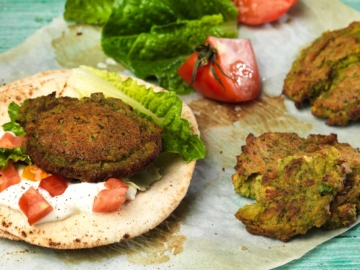 Σουβλάκια με φαλάφελ νηστίσιμα